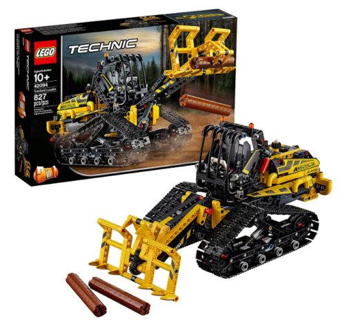 this is an image of a Technic tracked loader 2022 building set for kids and adults. 
