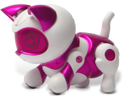 This is an image of robotic pet cat toy for kids by Tekno Newborns