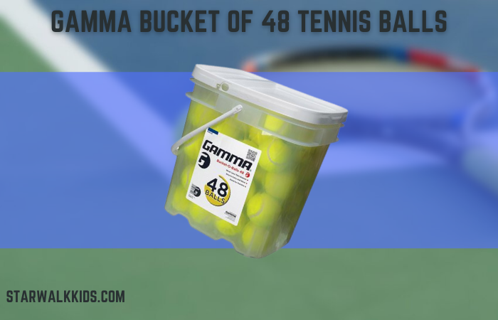 Gamma Bucket of 48 Tennis Balls