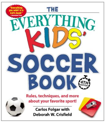 This is an image of kid's soccer book 