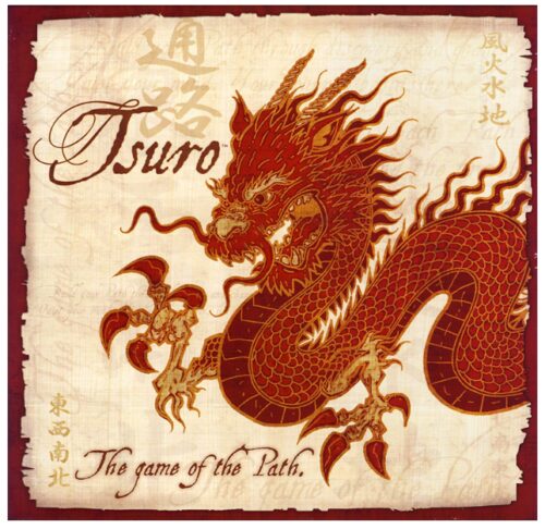 this is an image of a The Game of The Path Strategy board game for the whole family.