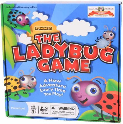 This is an image of the ladybug toddler's board game. 