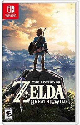This is an image of a The Legend of Zelda nintendo switch game. 