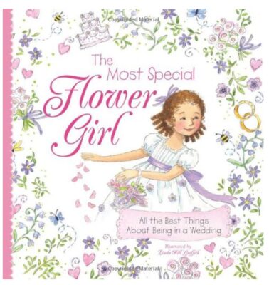 This is an image of girl's special flower book