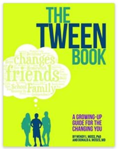 this is an image of a growing-up guide book for kids.