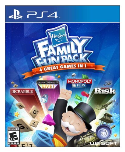 This is an image of a Hasbro Family Fun Pack top ps4 games for kids