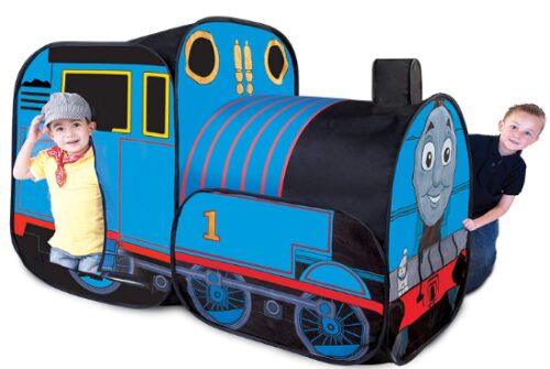 This is an image of thomas the train play vehicle designed for kids