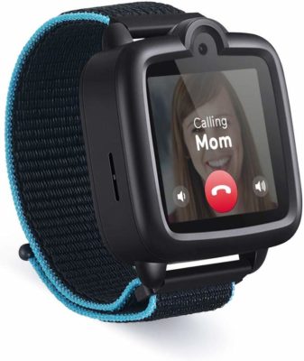 This is an image of a black smart watch for kids by TicTalk 3. 
