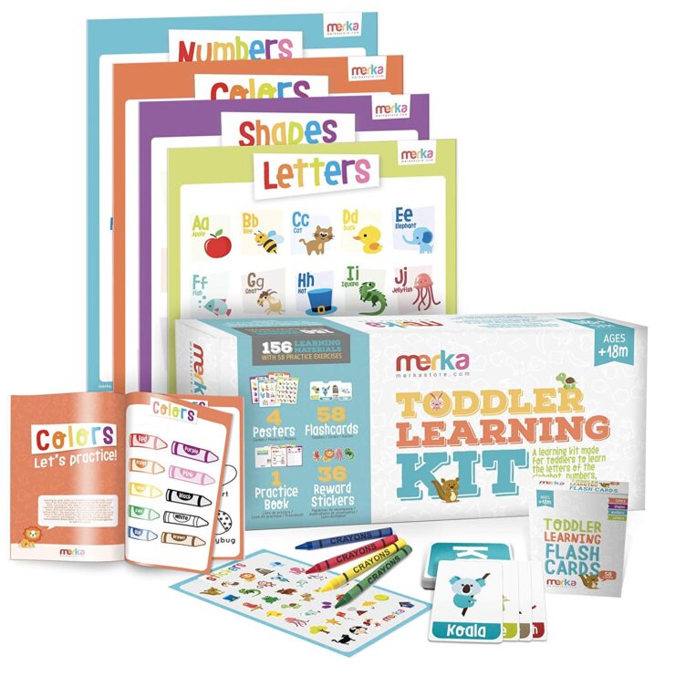 Toddler learning kit