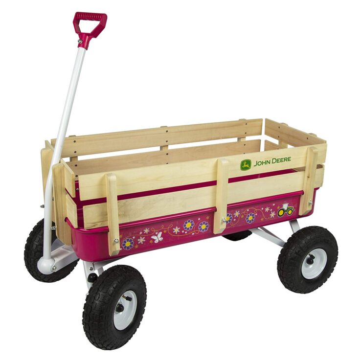 Steel stake wagon for kids