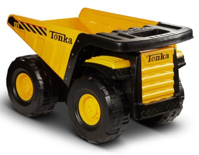 this is an image of a Tonka toughest dump truck. 