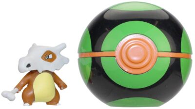 This is an image of kids pokémon figure with catch ball