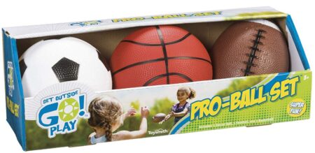 This is an image of kid's pack set of 3 balls 