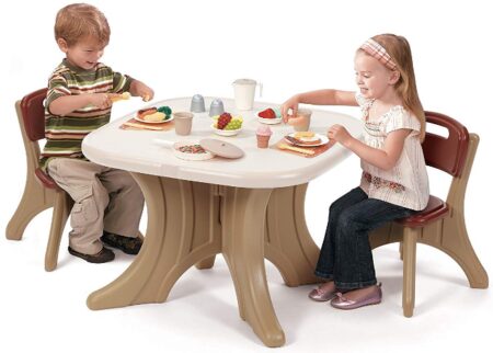 This is an image of Traditions Table & Chairs Set for kids