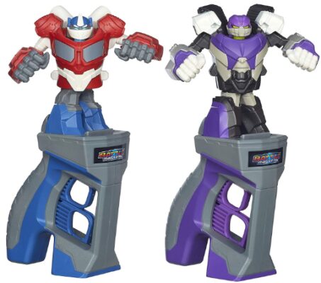 This is an image of Transformers battle set with 2 toys 