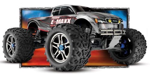 Monster RC truck with big wheels