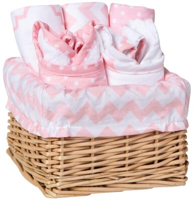This is an image of babie's basket gift set 