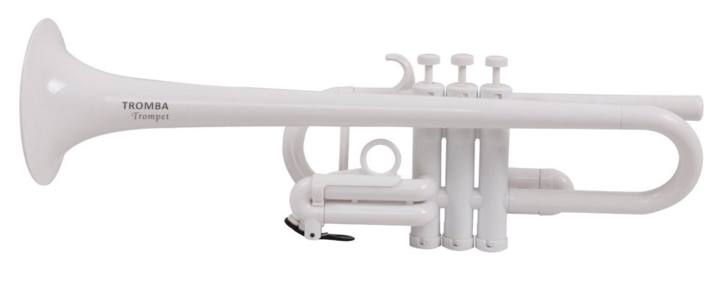  Tromba TPC-WH Pro Professional Plastic C Trumpet, White