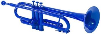 Tromba TP1-1BLUE Plastic Bb Trumpet - Blue