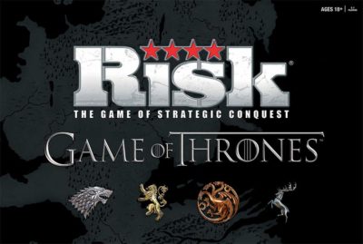 This is an image of a Risk Game of Thrones board game. 