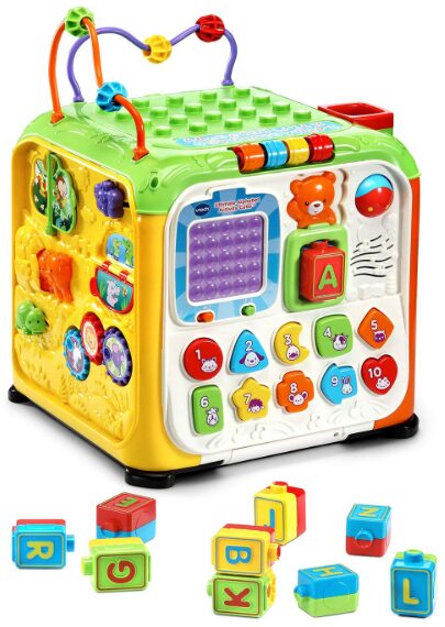 This is an image of Alphabet activity cube