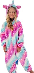 Unicorn Pajamas Onesie Girl