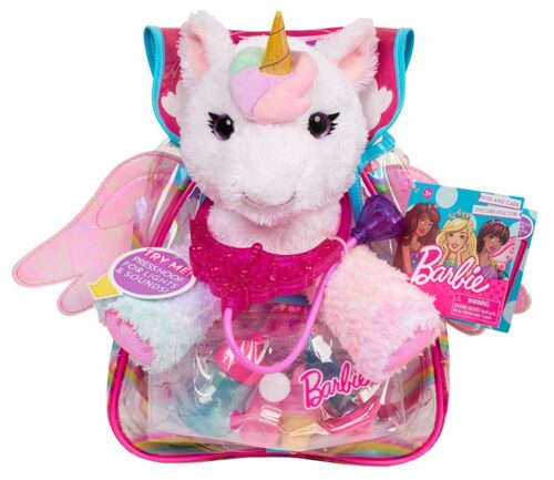 this is an image of a Unicorn pet doctor doll for girls. 