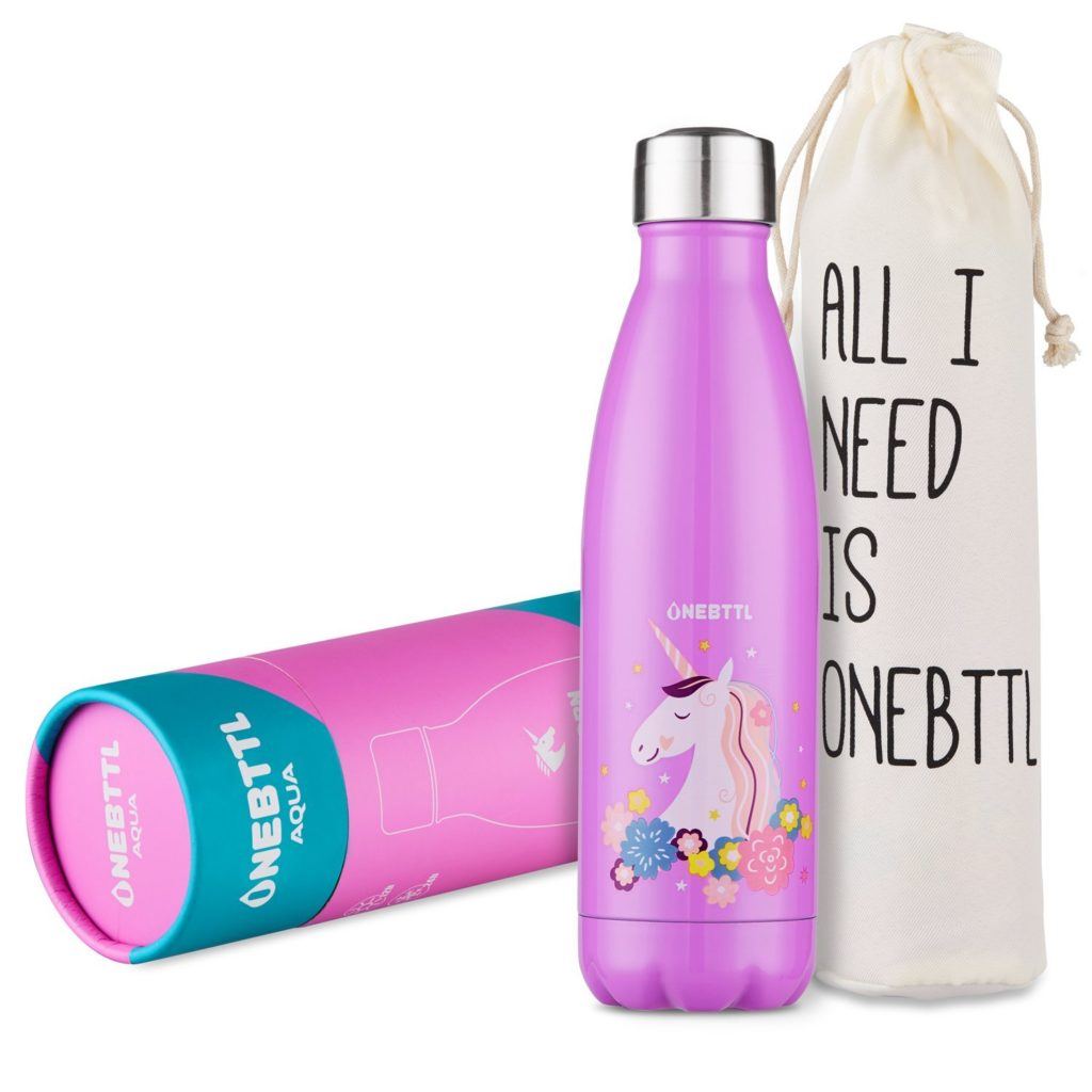 Kids Water bottle 17oz/500ml Double Wall Vacuum Insulated Thermo Bottle