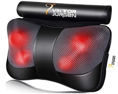 this is an image of a neck, shoulder, back and foot massager with heat relaxation. 