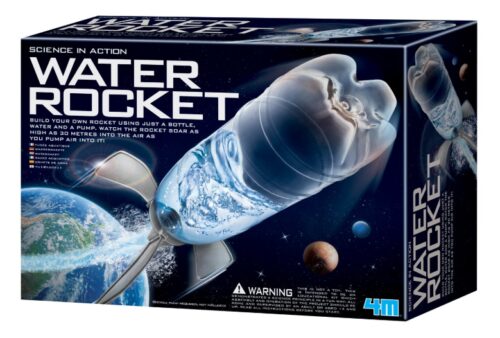 this is an image of a water rocket kit for kids. 
