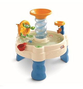 this is an image of a waterpark play table for kids. 