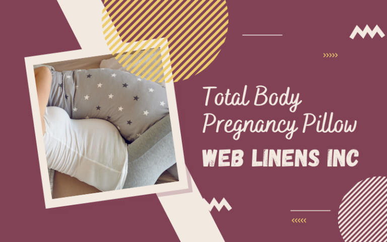 Web Linens Inc Total Body Pregnancy Pillow