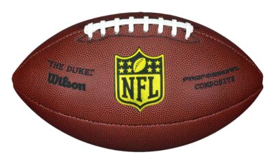 this is an image of a Wilson replica football.