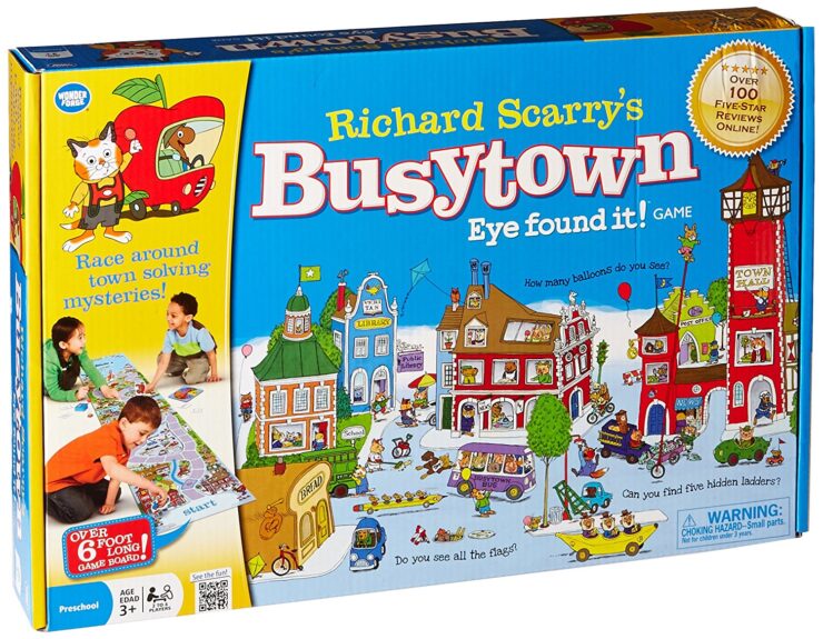 Wonder forge Richard Scarry's busytown Eye Found It Game