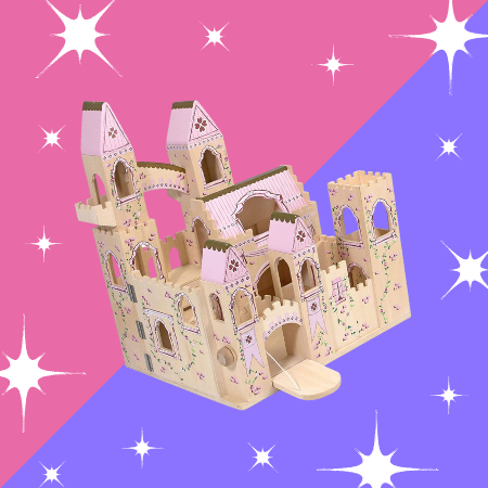 Wooden Castle Dollhouse