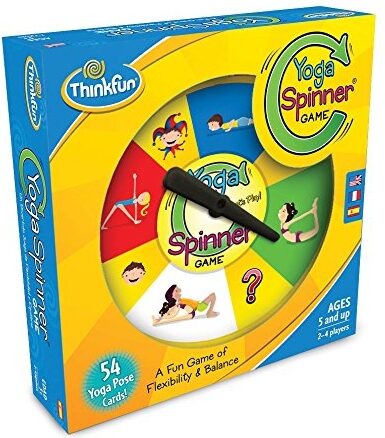 This is an image of Yoga spinner board game 