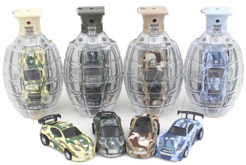 This is an image of 4 Grenade mini remote control car