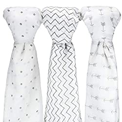 Ziggy Baby Muslin Swaddle Blankets