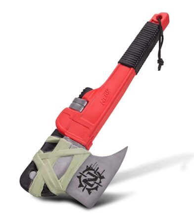 This is an image of a zombie foam axe.
