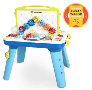This is an image of Baby Einstein, Curiosity Table™ Activity Station Toddler Toy with Lights and Melodies, Ages 12 Months and up