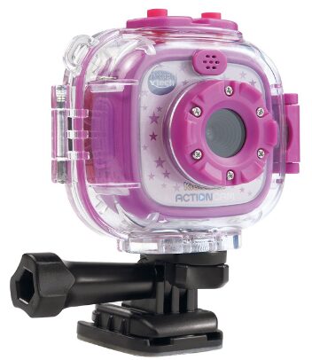 This is an image of VTech Kidizoom Action Camera in purple color