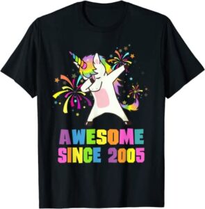 awesome since 2005 t shirt