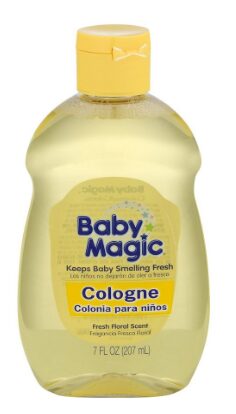 this is an image of baby's magic cologne
