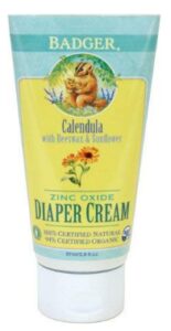 this is an image of baby's diaper rash cream badger