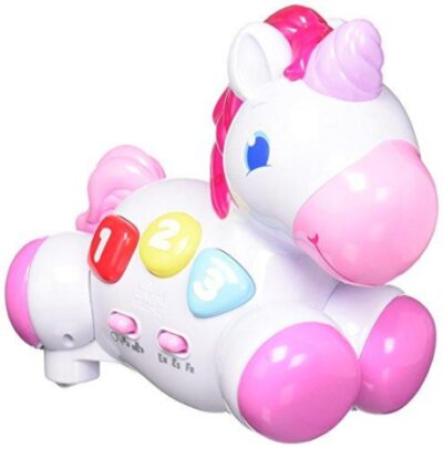 This is an image of Bright star unicorn toy for kids