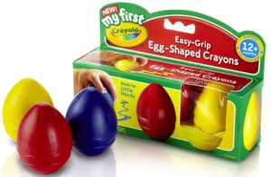 Crayola My First Egg Crayons, Easy-Grip