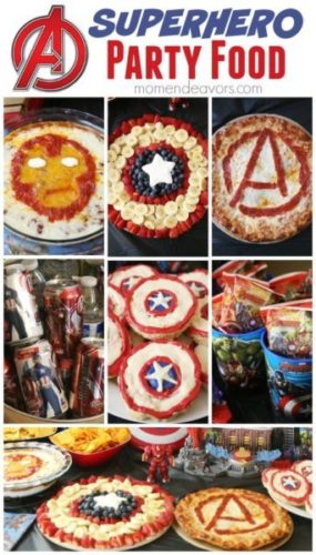 captain america themed food 