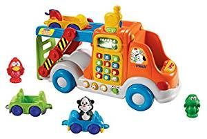 car carrier toy with music