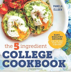 this is an image of a college cookbook