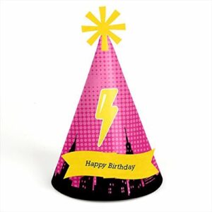 superhero cone girls hat